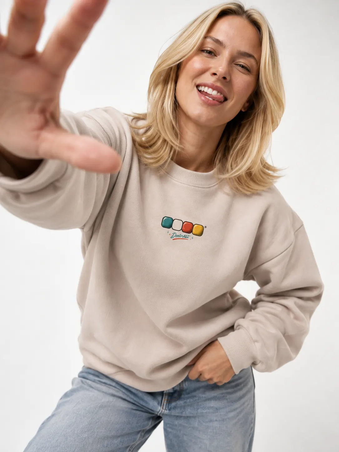 Stay Calm · em modelo